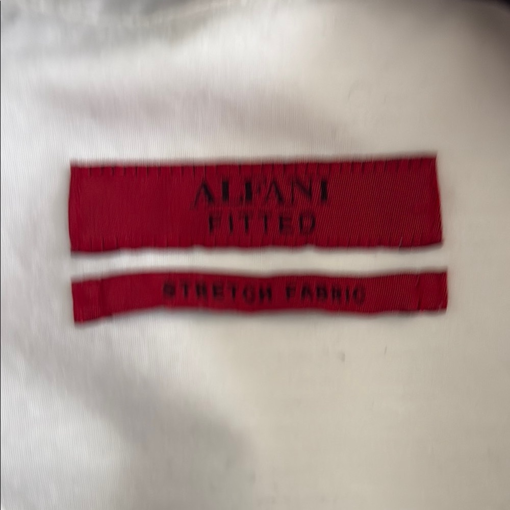 Alfani White Easy Care Shirt